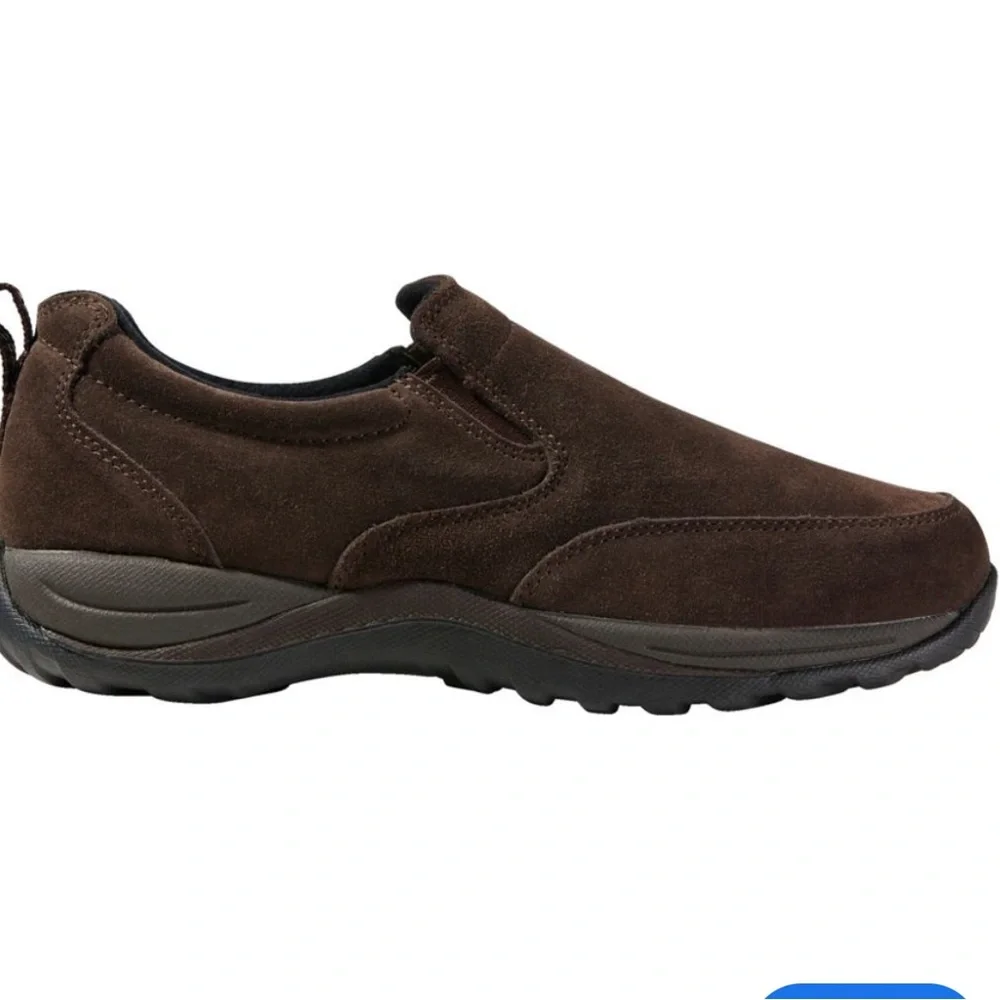 L.L. Bean Brown Suede Loafers. Size 10 1/2.